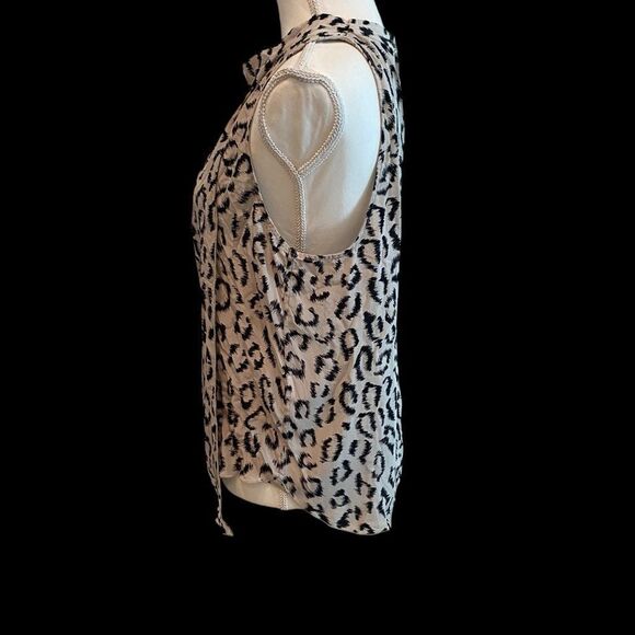 A.L.C. Leopard Ella Top Size 6 - Picture 5 of 7